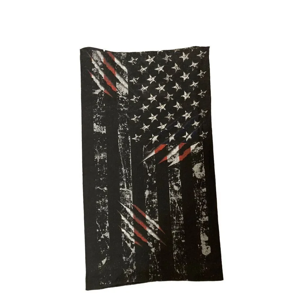 American Flag Usa Face Cover Scarf Neck Sleeve Winter